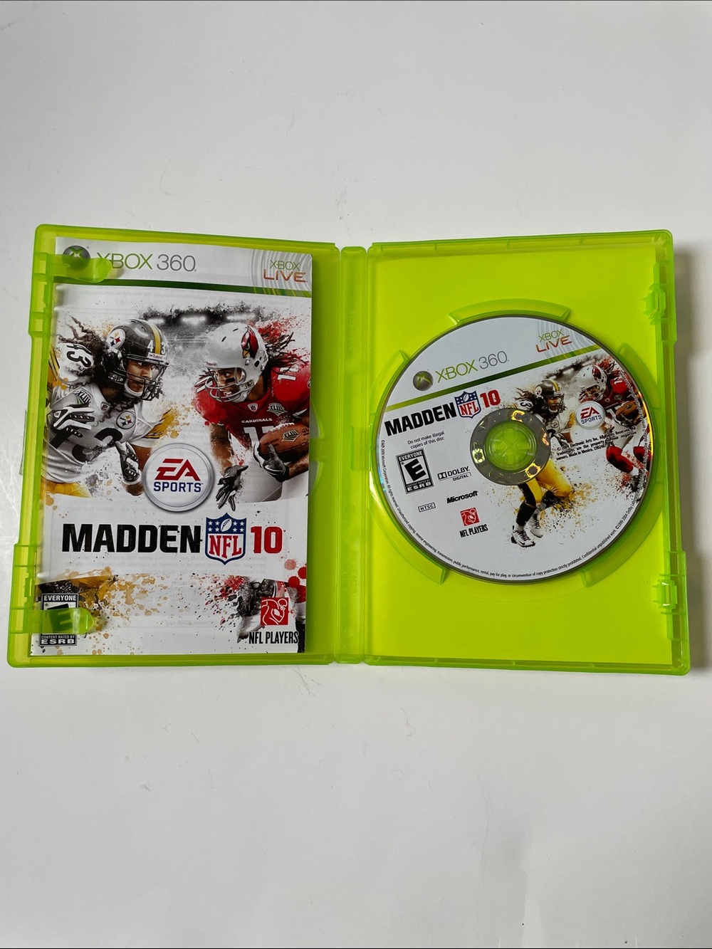 Madden NFL 10 Xbox 360 Game